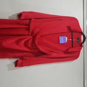 NWTs Red misguided dress